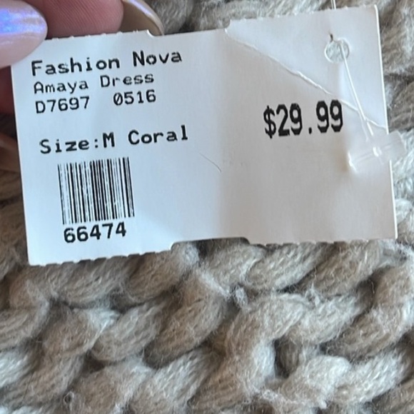 Burnt orange midi dress - Picture 3 of 3